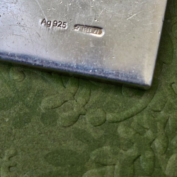 Gucci Silver Pendant Necklace 20” - Picture 5 of 6